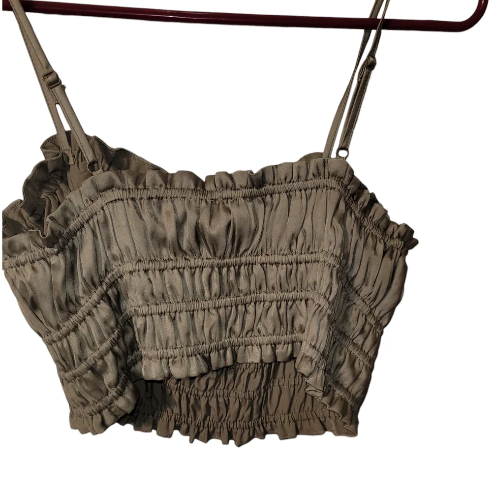 House Of Harlow Stylish Olive Green Two-Piece Set (Size S) - Picture 5 of 5